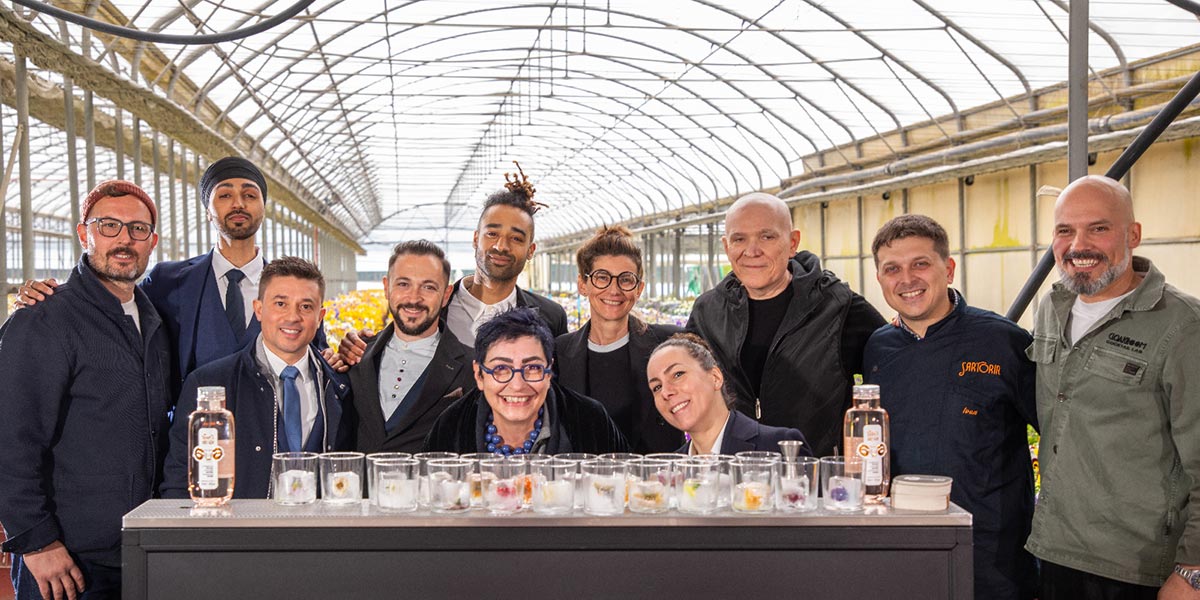 Nella serra dei fiori eduli va in scena la mixology del futuro